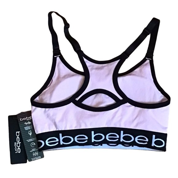 NWT - Bebe Sport Contrast Strap Seamless (Size: M) - Picture 2 of 3
